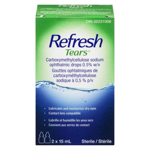 Picture of REFRESH TEARS DROPS 2X15ML                                                 
