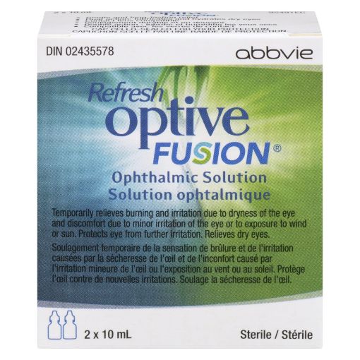 Picture of REFRESH OPTIVE FUSION 2X10ML                                               