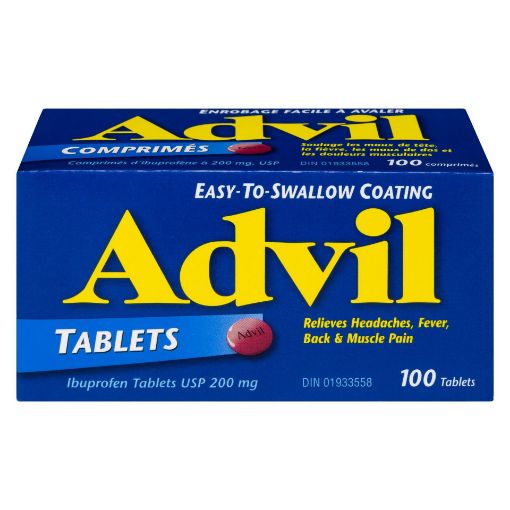 Picture of ADVIL IBUPROFEN TABLET 200MG 100S                                          