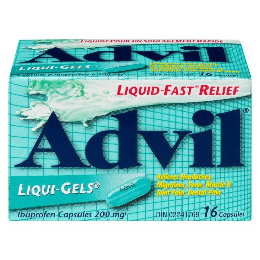 Picture of ADVIL IBUPROFEN LIQUI-GEL 200MG 16S                                        