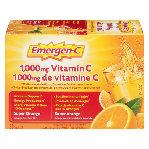 Picture of EMERGEN-C VIT C - SUPER ORANGE 30S                                         