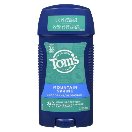 Picture of TOMS OF MAINE LONG LASTING DEODORANT - MOUNTAIN SPRING MENS 79GR           