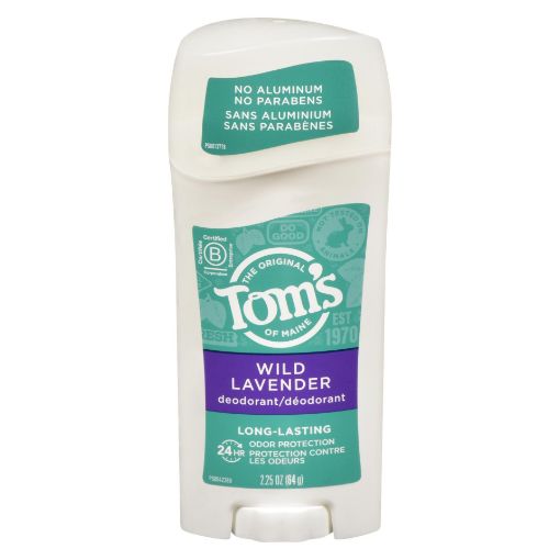 Picture of TOMS OF MAINE LONG LASTING DEODORANT - WILD LAVENDER 64GR