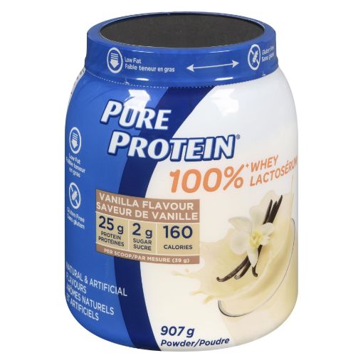 Picture of PURE PROTEIN POWDER - VANILLA 907GR