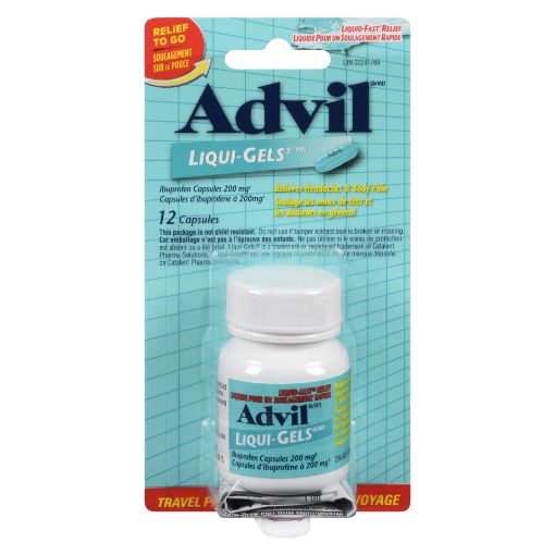 Picture of ADVIL RELIEF TO GO LIQUI-GELS  12S