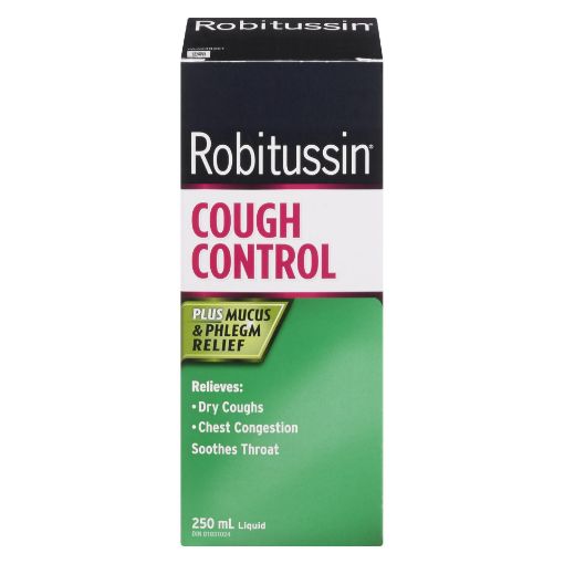 Picture of ROBITUSSIN DM SYRUP - COUGH CONTROL 250ML                                  