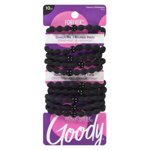 Picture of GOODY FOREVER BLACK ELASTICS 6MM 10S