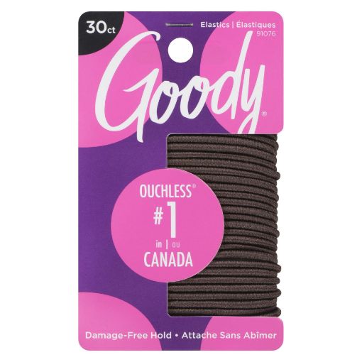 Picture of GOODY OUCHLESS ELASTICS - BROWN 30S