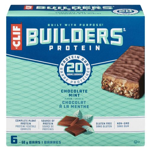 Picture of CLIF BUILDERS BAR - CHOCOLATE MINT 6X68GR