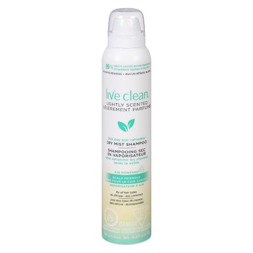Picture of LIVE CLEAN DRY MIST SHAMPOO - LIGHTLY SCENTED 120GR