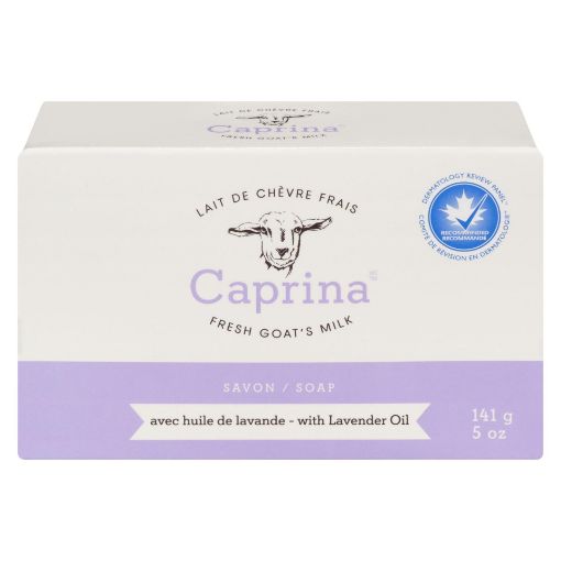 Picture of CAPRINA GOATS MILK BAR SOAP - LAVENDER 141GR                               
