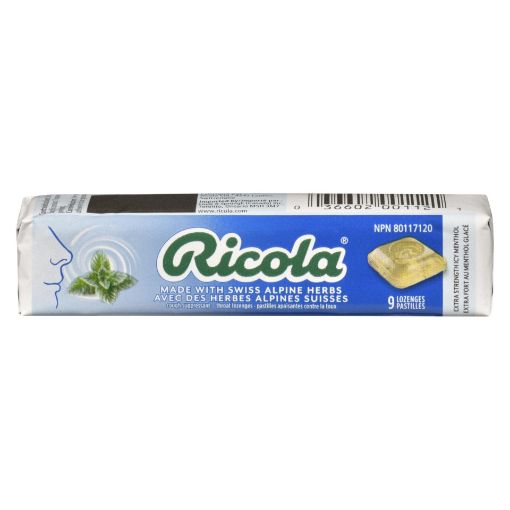 Picture of RICOLA STICKS - EXTRA STRENGTH ICY MENTHOL 9S
