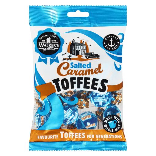 Picture of WALKER'S TOFFEES - SALTED CARAMEL 150GR