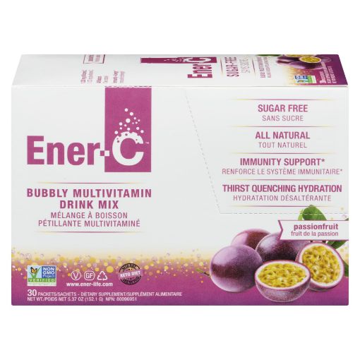Picture of ENER-C SUGAR FREE - PASSION FRUIT 30S