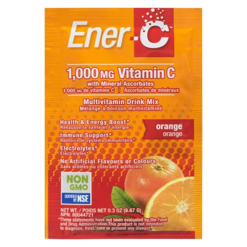 Picture of ENER-C ORANGE MULTIVITAMIN DRINK MIX NPN 80076055 8.67G                    