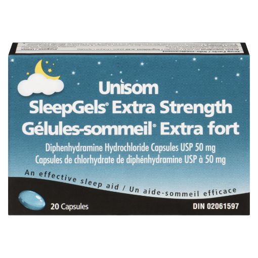 Picture of UNISOM SLEEP - GELS 50MG 2X10S