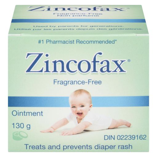 Picture of ZINCOFAX CREAM - FRAGRANCE FREE 130GR                                      