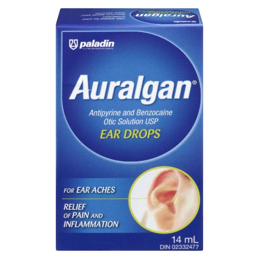 Picture of AURALGAN EAR DROPS 14ML                                                    