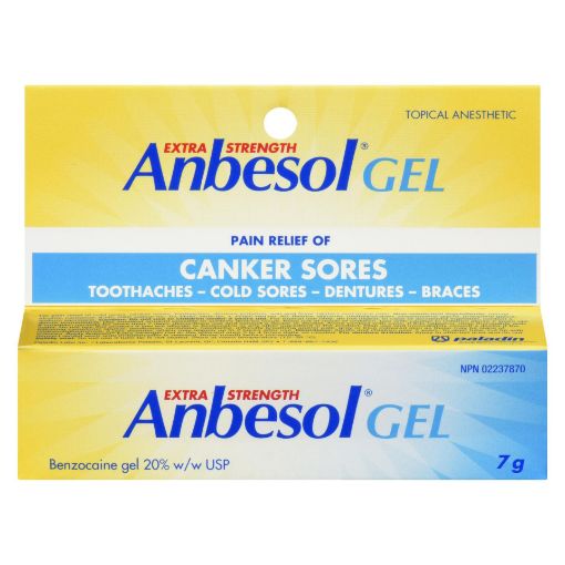 Picture of ANBESOL EXTRA STRENGTH 20% GEL  7GR                                        