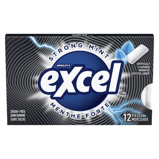 Picture of EXCEL GUM - STRONG MINT 12S