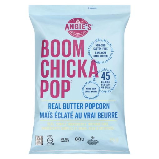 Picture of ANGIES BOOM CHICKA POP POPCORN - REAL BUTTER 184GR