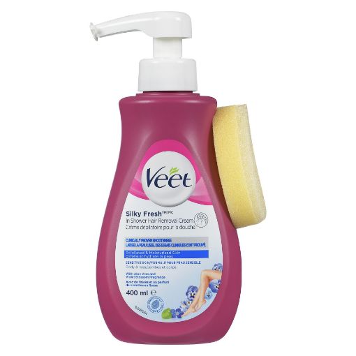 Picture of VEET IN SHOWER - SENSITIVE CREAM 400ML                                     