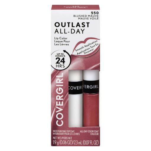 Picture of COVERGIRL OUTLAST ALL-DAY LIP COLOR - BLUSHED MAUVE                        