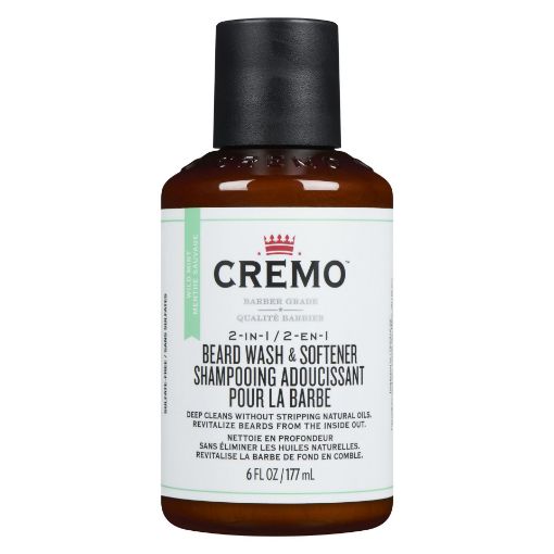 Picture of CREMO BEARD WASH and SOFTENER 2-IN-1 MINT 177ML