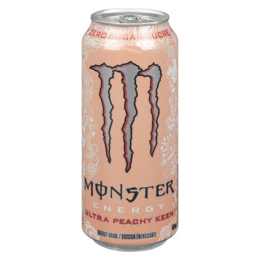 Picture of MONSTER ENERGY DRINK - ULTRA PEACHY KEEN 473ML
