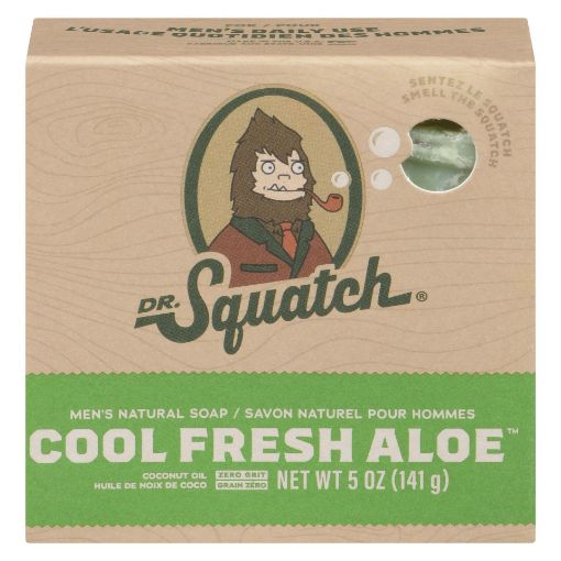 Picture of DRSQUATCH BAR SOAP - COOL FRESH ALOE 141G