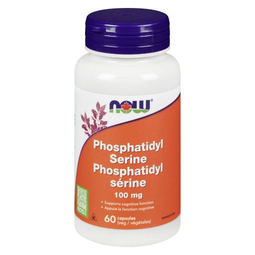Picture of NOW PHOSPHATIDYL SERINE - SUPPORTS COGNITIVE FUNCTION 100MG 60S