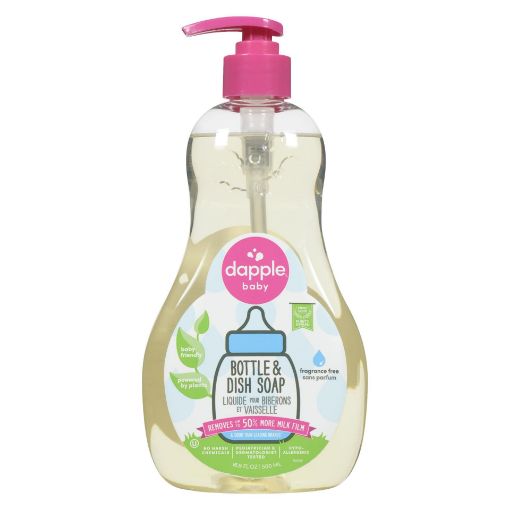 Picture of DAPPLE BOTTLE and DISH SOAP - FRAGRANCE FREE 500ML
