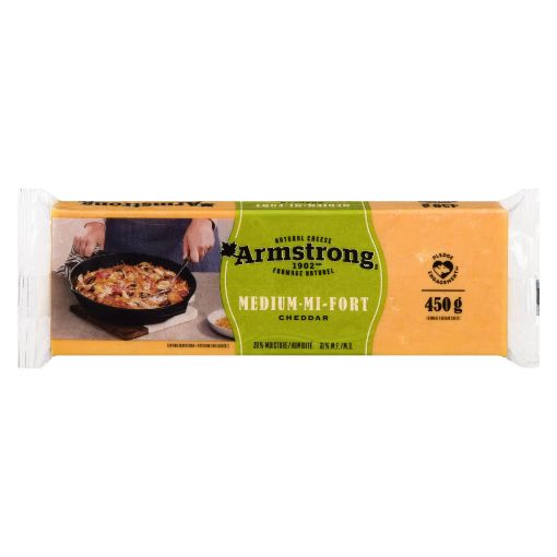 Picture of ARMSTRONG CHEESE - MEDIUM 450GR                                            