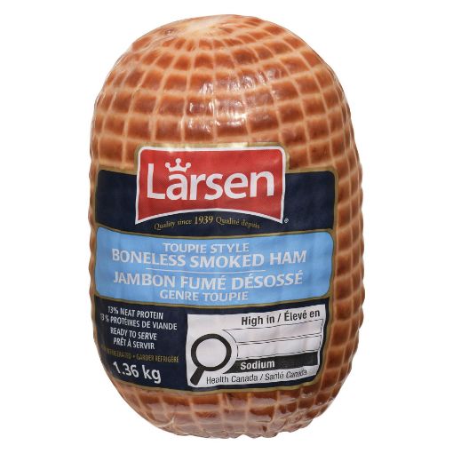 Picture of LARSEN TOUPIE STYLE BONELESS SMOKED HAM 1.36KG                             