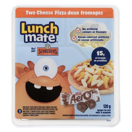 Picture of SCHNEIDERS LUNCHMATE CHEESE PIZZA KIT 132GR