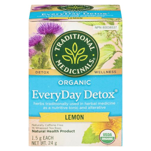 Picture of TRADITIONAL MEDICATIONS EVERYDAY DETOX - LEMON 16S