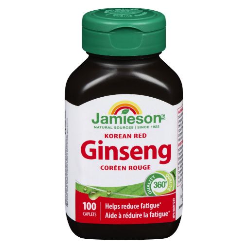 Picture of JAMIESON GINSENG KOREAN 275MG CAPLET 100S