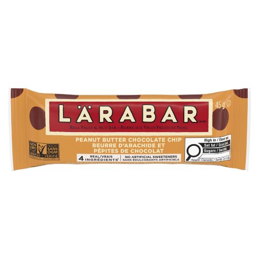 Picture of LARABAR BAR - PEANUT/BUTTER CHOCOLATE CHIP 45GR