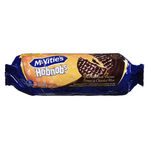 Picture of MCVITIES DARK CHOCOLATE HOBNOB 300GR