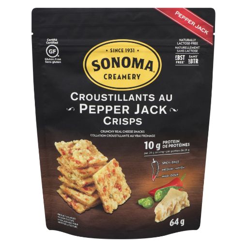 Picture of SONOMA CRISPS - PEPPER JACK 64GR