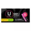 Picture of U BY KOTEX CLICK COMPACT TAMPONS - REGULAR/SUPER 30S