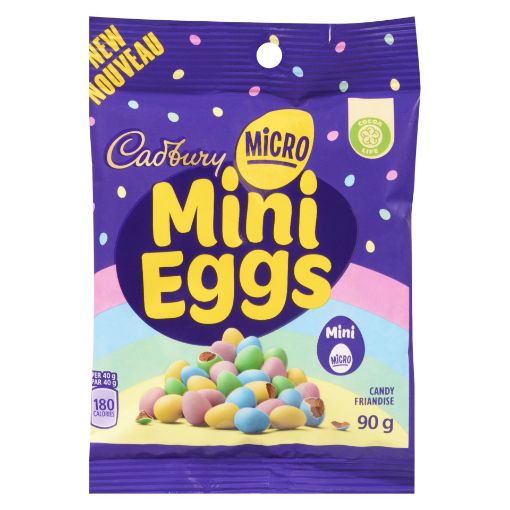 Picture of CADBURY MICRO MINI EGGS 90GR