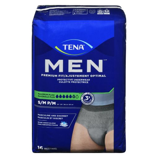 Picture of TENA PROTECTIVE UNDERWEAR - MEN - MAXIMUM PLUS L 16S