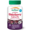 Picture of JAMIESON COLD and FLU GUMMY - BLACK ELDERBERRY W/ECHINACEA and GINGER 60S