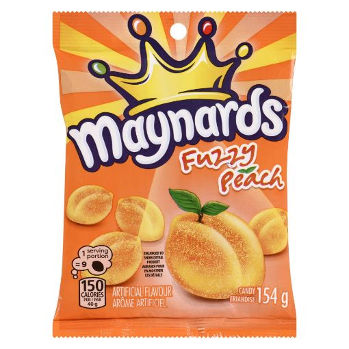Picture of MAYNARDS FUZZY PEACH 154GR