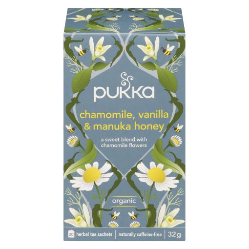 Picture of PUKKA - CHAMOMILE VANILLA MANUKA HONEY 20S