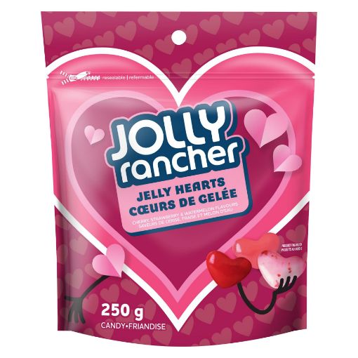 Picture of JOLLY RANCHER JELLY HEARTS 250GR