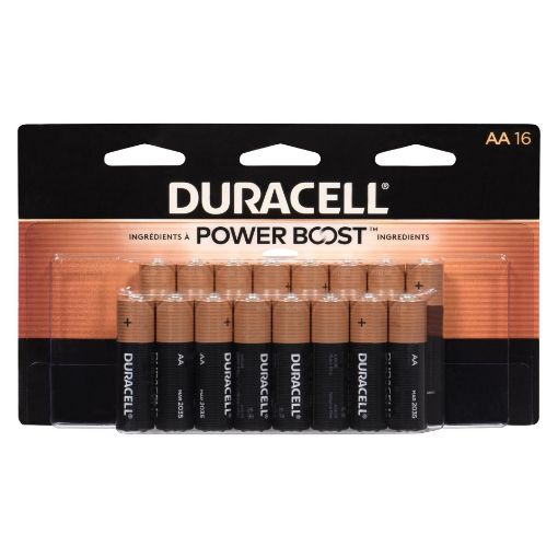 Picture of DURACELL COPPERTOP BATTERIES AA 16S
