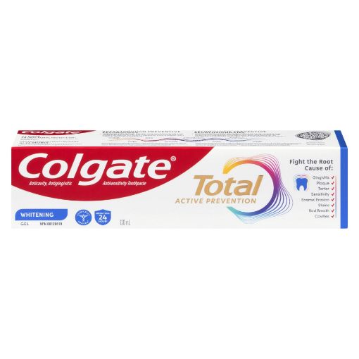 Picture of COLGATE ACTIVE PREVENTION TOOTHPASTE - WHITENING GEL 120ML