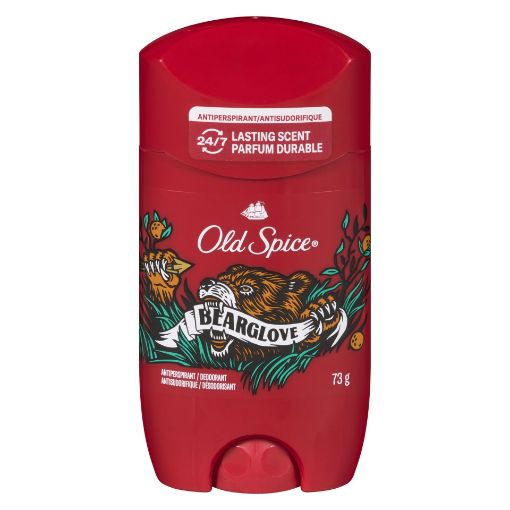 Picture of OLD SPICE WILD COLLECTION ANTIPERSPIRANT - BEARGLOVE INVISIBLE SOLID 73GR